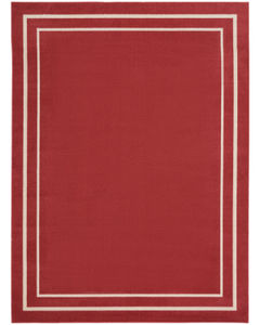 Nourison Essentials NRE02 Brick/Ivory Rug