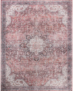 Nourison Washables NWB15 Red Area Rug