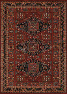 Old World Classic Kashkai Burgundy Area Rug