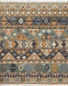 Owen OW-02 Ocean/Camel Area Rug