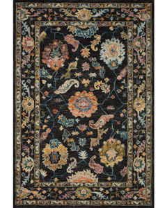 Padma PMA-01 Black/Multi Area Rug