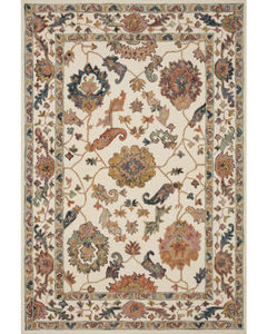 Padma PMA-01 White/Multi Area Rug