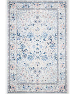 Palais PAL-02 Snow/Sky Area Rug