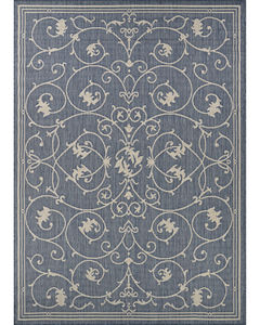 Palo Santo Ensenada Pool Blue Area Rug