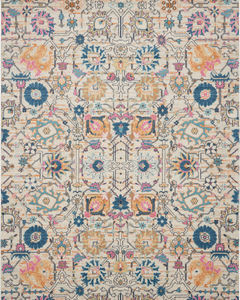 Passion PSN01 Ivory/Multi Area Rug