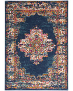 Passion PSN03 Navy Area Rug