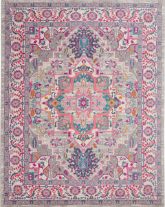 Passion PSN20 Light Grey/Pink Area Rug