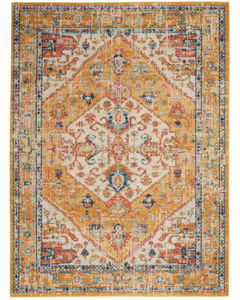 Passion PSN23 Ivory/Yellow Area Rug