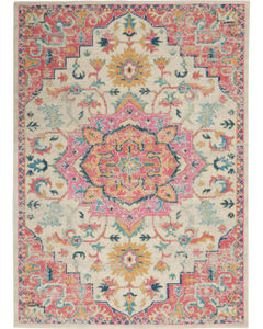 Passion PSN25 Ivory/Pink Area Rug