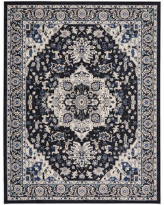 Passion PSN33 Black Ivory Area Rug