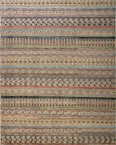 Payton 6498F Tan/Orange/Blue Rug