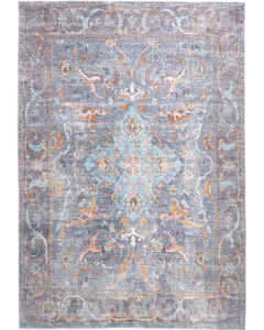 Percy 39AFF Blue/Gray/Orange Rug