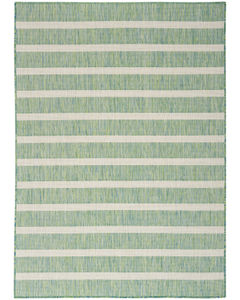 Positano POS03 Blue Green Ivory Area Rug