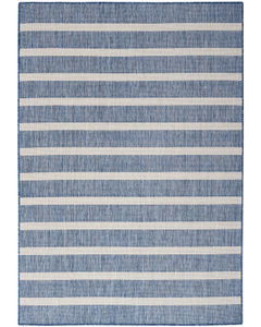 Positano POS03 Navy Ivory Area Rug