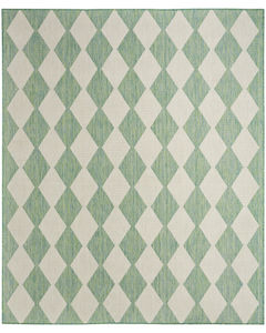Positano POS04 Blue Green Area Rug