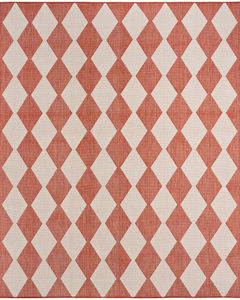 Positano POS04 Terracotta Area Rug