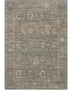 Priscilla PRL-03 Blue/Sand Area Rug