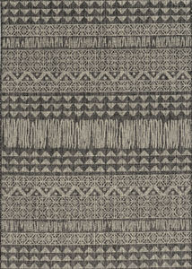 Provo 5761 Charcoal Tribe Area Rug