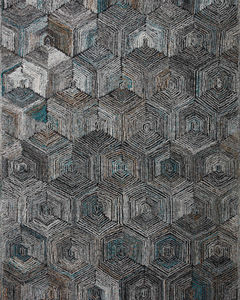 Prescott PRE-02 Metal Area Rug