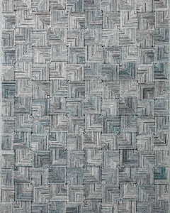 Prescott PRE-03 Arctic Blue Area Rug