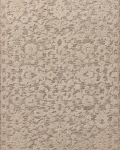Prudence PRU-01 Stone/Ivory Area Rug