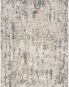 Quarry QUA01 Ivory Blue Grey Area Rug