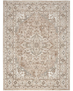 Quarry QUA05 Beige Area Rug