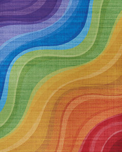 Rainbow Candiland Multi Area Rug