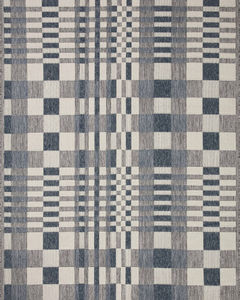 Rainier RAI-04 Ivory/Denim Area Rug