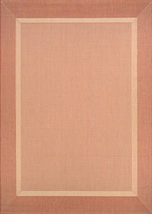 Recife Stria Texture Natural/Terra Cotta Rug