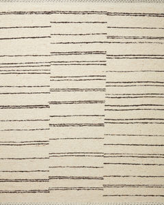 Roman ROM-04 Natural/Charcoal Area Rug