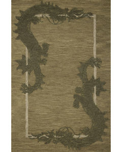 Romi RMI-01 Green/Forest Area Rug
