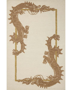 Romi RMI-01 Ivory/Spice Area Rug