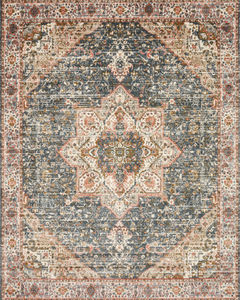 Saban SAB-01 Blue/Multi Area Rug