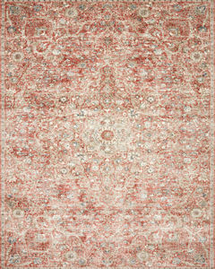 Saban SAB-02 Rust/Beige Area Rug