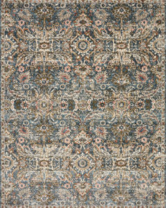 Saban SAB-04 Blue/Sand Area Rug