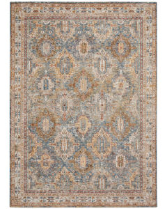 Sahar SHR01 Blue Area Rug