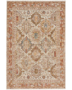 Sahar SHR01 Ivory/Multi Area Rug
