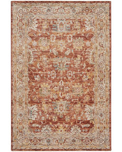 Sahar SHR02 Rust Area Rug