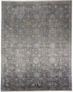 Sarrant 3965F Gray/Silver/Tan Area Rug