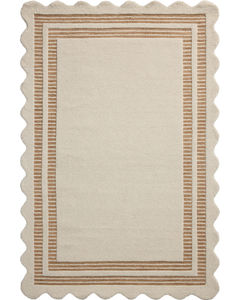 Scottie SCO-01 Ivory/Rust Area Rug