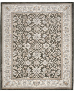 Serenity Home SRH02 Ivory Grey Blue Area Rug