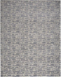 Serenity Home SRH04 Blue Ivory Area Rug