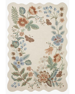 Silhouette SIH-02 Cream Area Rug