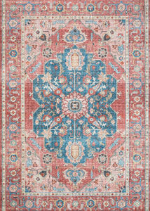 Skye SKY-05 Brick/Ocean Area Rug
