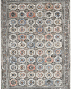 Starry Nights STN09 Grey/Navy Area Rug