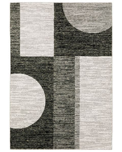 Strada str06 Charcoal/Grey Area Rug