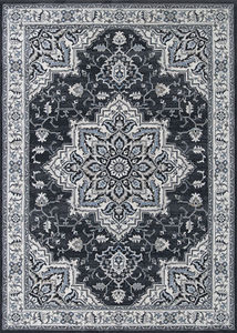 Sultan Treasures Harish Charcoal Area Rug