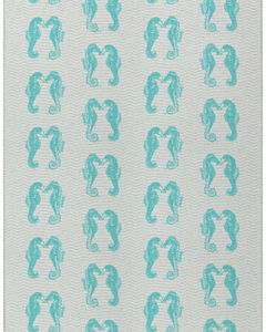 Seabreeze SZ15 Teal Area Rug