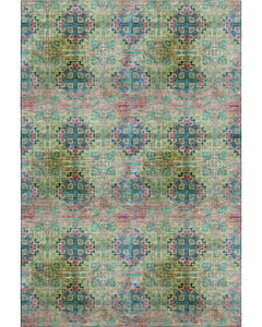 Trevi TV16 Green Area Rug